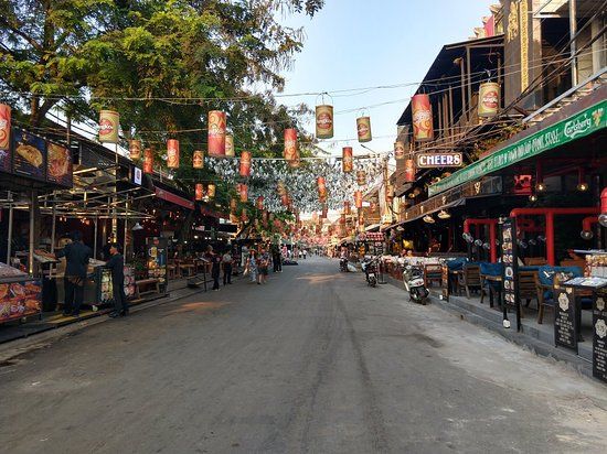 Calle de los Bares de Siem Reap